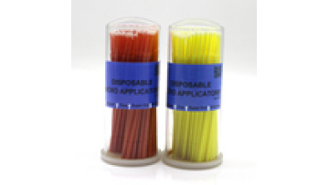 Amicodent 100 Pcs Barrel Micro Fiber Tips Brush/Microbrush/Applicator Dental Disposable1