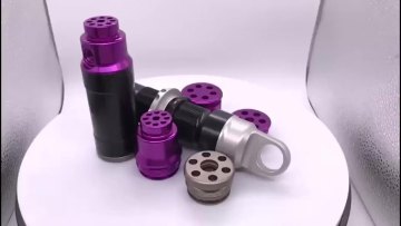 Top Quality CNC Machining Service Colorful Aluminum Metal CNC Turned Parts1