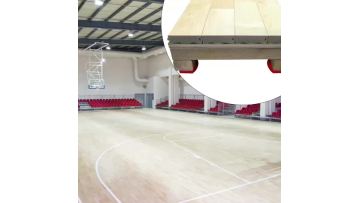 double keel sports wooden floor for basketball
