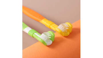 Pet Dental Care Brush - Triple Head Dog Toothbrush