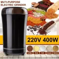 400W Kitchen Electric Coffee Grinder Mini Salt Pepper Grinder Nuts Coffee Bean Powerful Grind Machine Electronic EU AU Plug