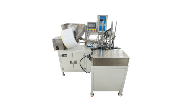 High-speed plastic semi-automatic hanger machine