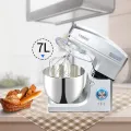 Commercial stainless steel bowl 1500W powerful Dough Mixer Household Electric Food Mixer 7L Egg Cream Salad Beater cake mixer