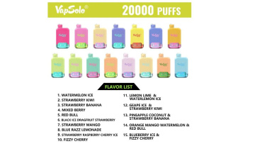 Vapsolo Twins 20000 Puffs Disposable