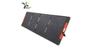 Wholesale one-piece design 200 watts Portable folding solar panels foldable etfe solar charger for power station1