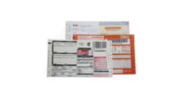 Custom International Barcode Consignment Note Express Logistic Courier Shipping Fedex UPS EMS DHL Printing Air Waybill1