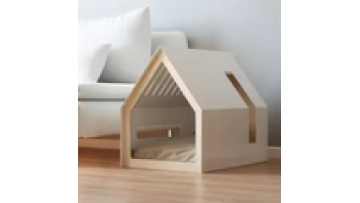 modern style  indoor assemble large canvas solid wood  balcony  living room pet cat Detachable wooden house1