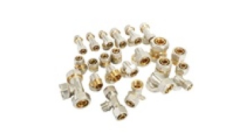 BORNIC Wholesale Copper Male Tee Fittings - 16-25mm PEX and Brass Threaded Connectors1