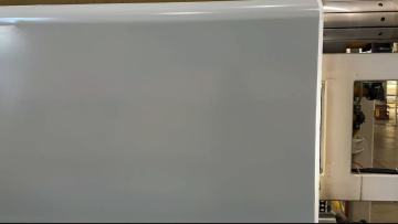 LIVITE 900GSM light grey PVC high polyester coating membrane materials is in production.