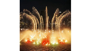 laser music dancing fountain