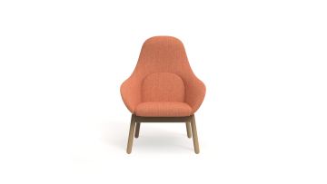 Refined Fabric - upholstered Lounge Chairs, Visitor Chairs & Conference Chairs with Functional Wooden Bases for Professional Firms