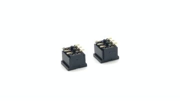 2.0mm Pitch Female header Connector Dual Row SMT H4.3mm 2*3P