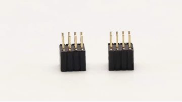 1.27mm Pitch Female header Connector Dual Row Straight H4.6mm 2*4P