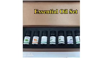 100%  Pure Natural Skin Care Peppermint Lavender Aromatherapy Essential Oil Set1
