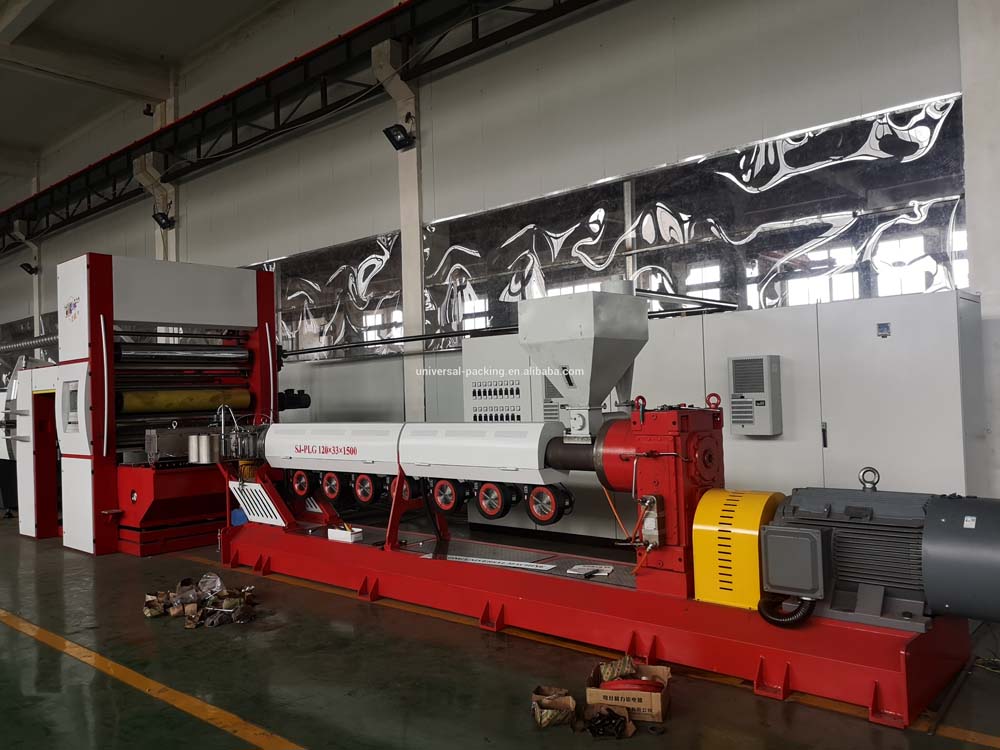 High quality pp woven sacks production line filament yarn making machine