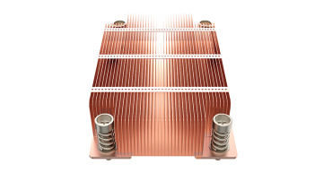 Winshare Made CPU 170W AMD AM5 1U-V1 CPU Cool Assembly Parts Cooling System Copper Zipper Fin Radiator Folded FinCu Heat Sink1