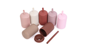 12Oz Sublimation No Spill Kids Water Snack Sippy Cup For Kids Food Spill Proof Collapsible1