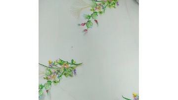 2024 Hot Style Elegant Pink Embroidery Mesh Fabric Lace Tulle for Bridal Dress1
