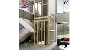with CE Hot Sale 2-5 Floors Hydraulic /Traction Indoor/Outdoor Elevator Passenger/Home Villa Elevator Home Lift1