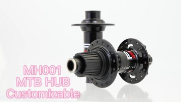 MH001 Customizable factory OEM bike wheel hubs 32/36 hole mtb rear hub alloy bicycle hub1