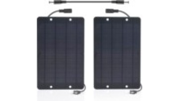 0.5W Small epoxy PET laminated round solar panel circular for garden light1