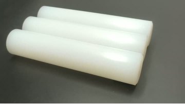 White PA6 Nylon Rod 