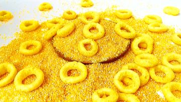 Chicken Ring Crispy Puffed Food
