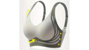 High-End Plus Size Seamless Contrasting Bras for Women - New Designs1