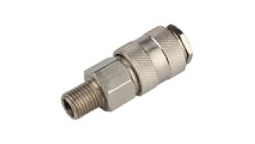 European Style Universal Male Thread Steel Quick Coupling1