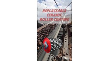 Replaceable Ceramic Drum Lagging