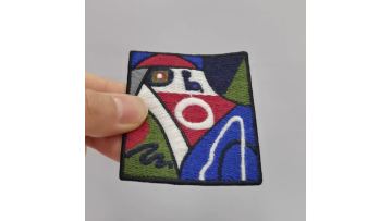 Special embroidery thread embroidery badges