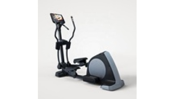 Touch screen elliptical cross trainer machine