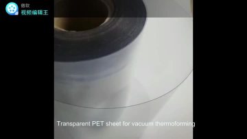 PET SHEET, Anti-adhesion of finished products