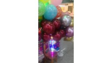 High quality  rubber latex balloon holding accessories  New plastic 32cm 40cm white and assorted colors  balloon stick and cup1