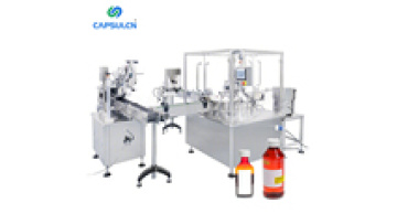 Automatic 4 Heads Servo Piston Pump Juice Beverage Quantitative Cosmetic Bottle Liquid Filling Capping Machine1