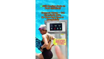 50A Ozone Generator for Swimming Pools – Cut Chlorine Use by 90%, No More Complaints