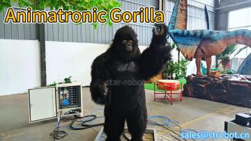 animatronic gorilla