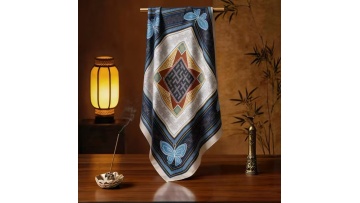 Xunjin Square Silk Scarf