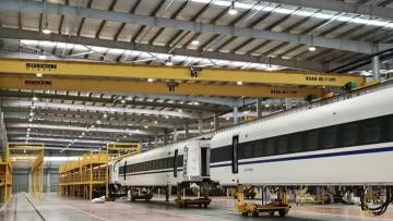 Locomotive Manufacturing Crane Video & Rail Transit Solutions | Eurocrane