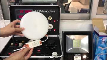Adjustable frameless panel light
