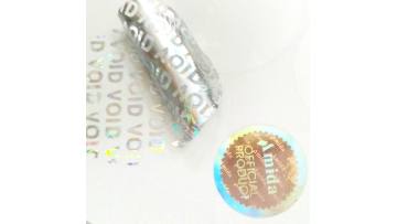 hologram VOID label 1