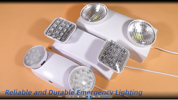 Double-Headed Indoor Fire Emergency LED Light 