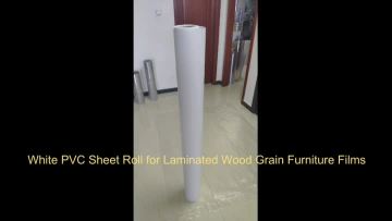 9-28 White PVC Sheet Roll