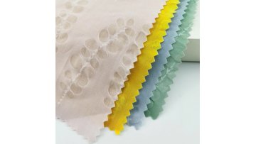 High Quality 100% Cotton Printed double crepe gauze printed solid color texture cotton seersucker  Clothing Home Textile Fabric1