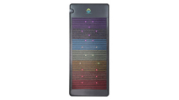 Fast shipping carbon fiber heating yoga mat therapy mattress amethyst far infrared pemf mat1