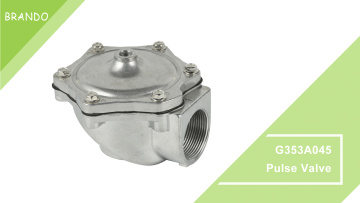 G353A045 1 1/2'' Threaded Remote Pilot Pulse Jet Diaphragm Valve For Dust Collector