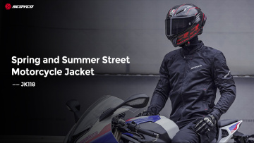 Spring and Summer Street Motorcycle Jacket - JK118