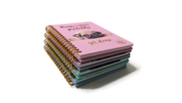 Hot Selling Cute Mini Spiral Notebook Stationery Notepad Hardcover Yo Planner1