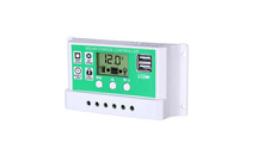 Battery Voltage Controller 10A 20A 30A 12V 24V Auto 110V 220VAC PWM 5V Dual UBS Solar Charge Controller1