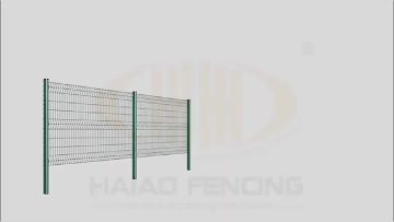 Free samples cheap and hot sales garden fence/nylon welded wire mesh fence1